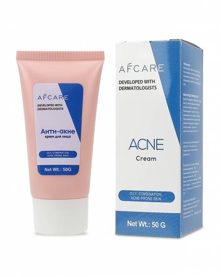 AFCare Acne Treatment Cream, Dermatological Formula, for Fading Acne Marks and Blackheads