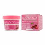 AFCare Cherry Body Scrub - Contains Collagen + Hyaluronic Acid, Exfoliating, Brightening and Moisturizing