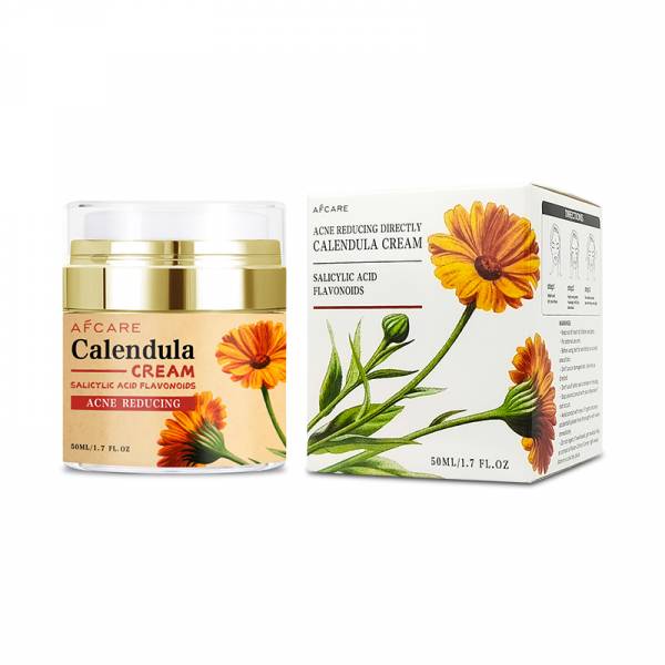 AFCare Calendula Acne-Reducing Cream | Salicylic Acid + Flavonoids for Precise Oil Control