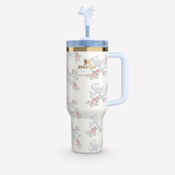 The Stanley X LoveShackFancy Holiday Quencher | 40 OZ