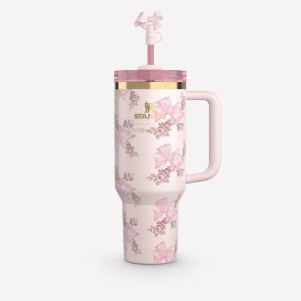 The Stanley X LoveShackFancy Holiday Quencher | 40 OZ